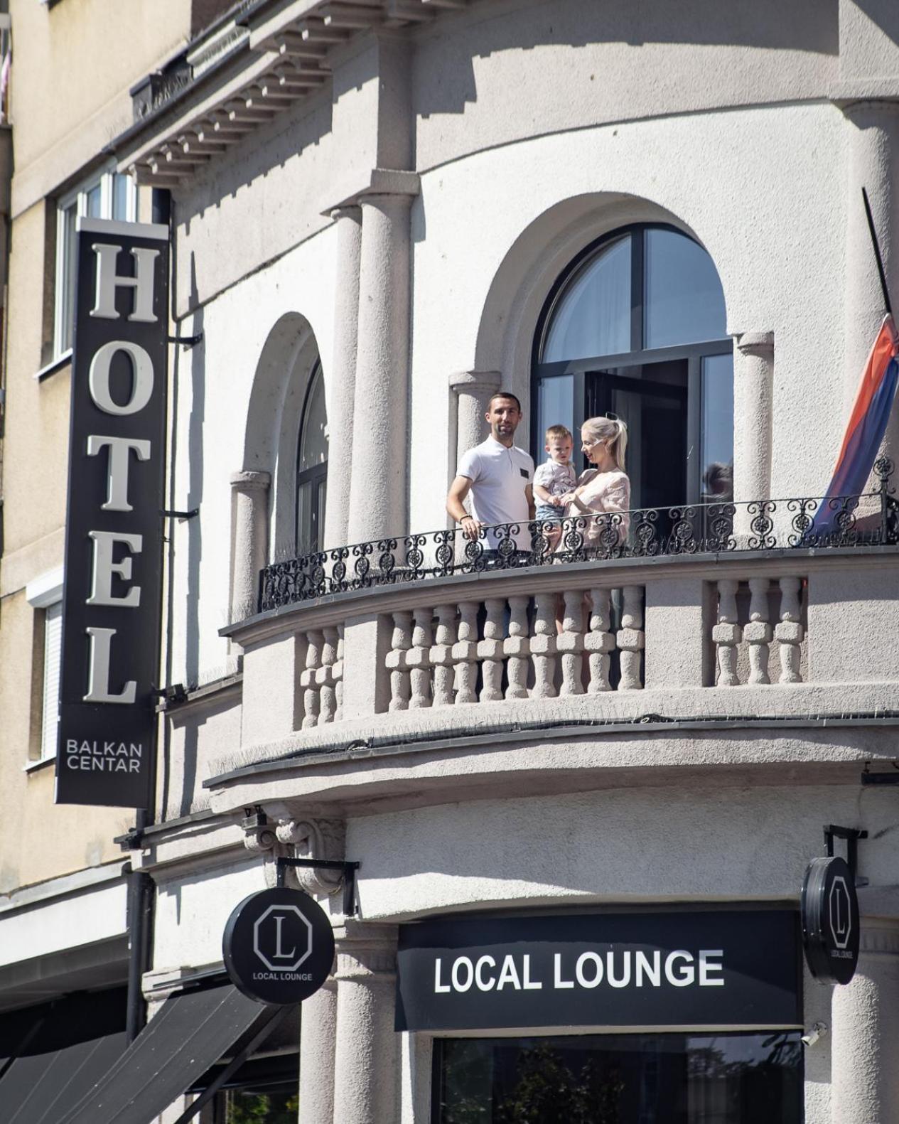 Hotel Balkan Centar Bijeljina Zewnętrze zdjęcie